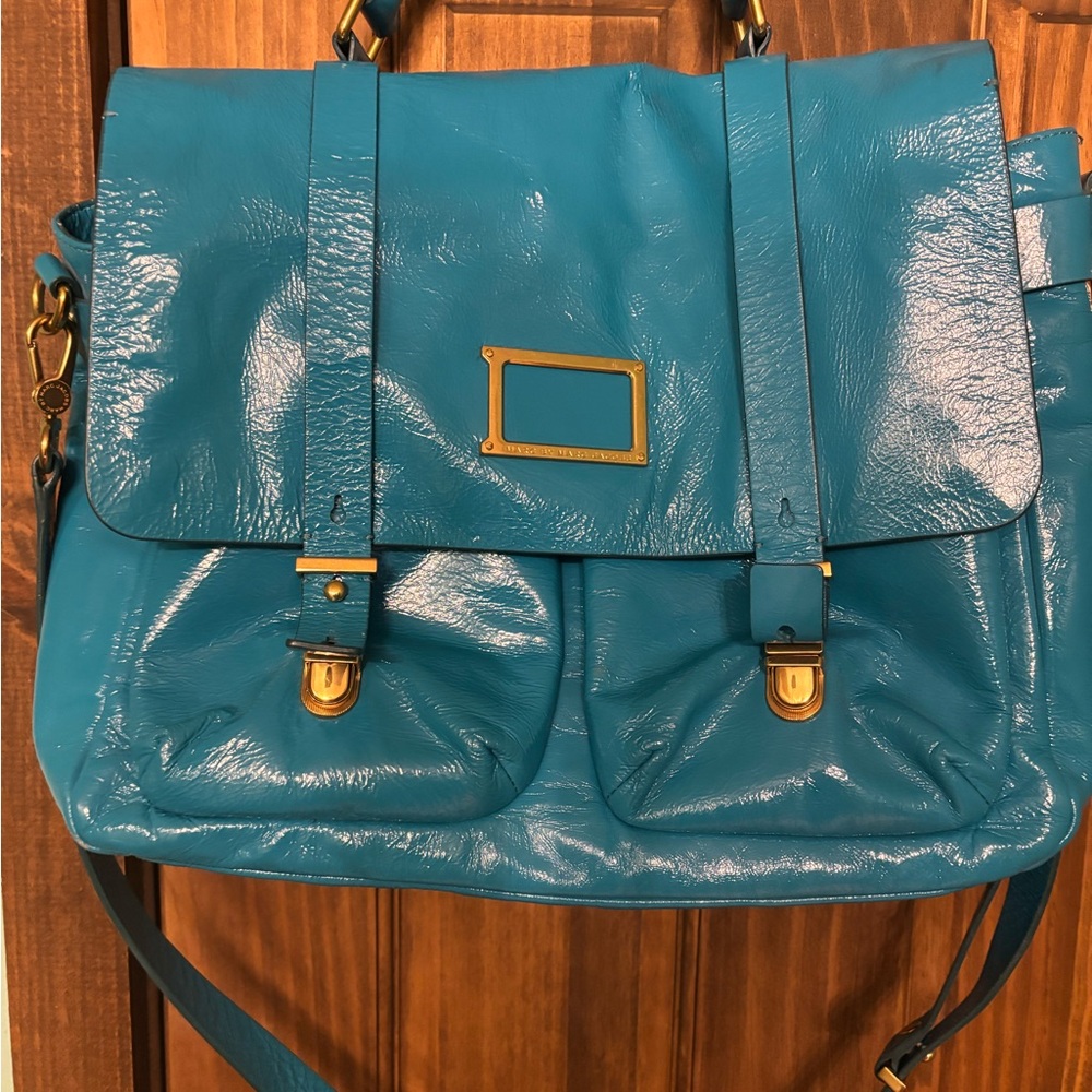 Marc by Marc Jacob’s Turquoise Leather Satchel